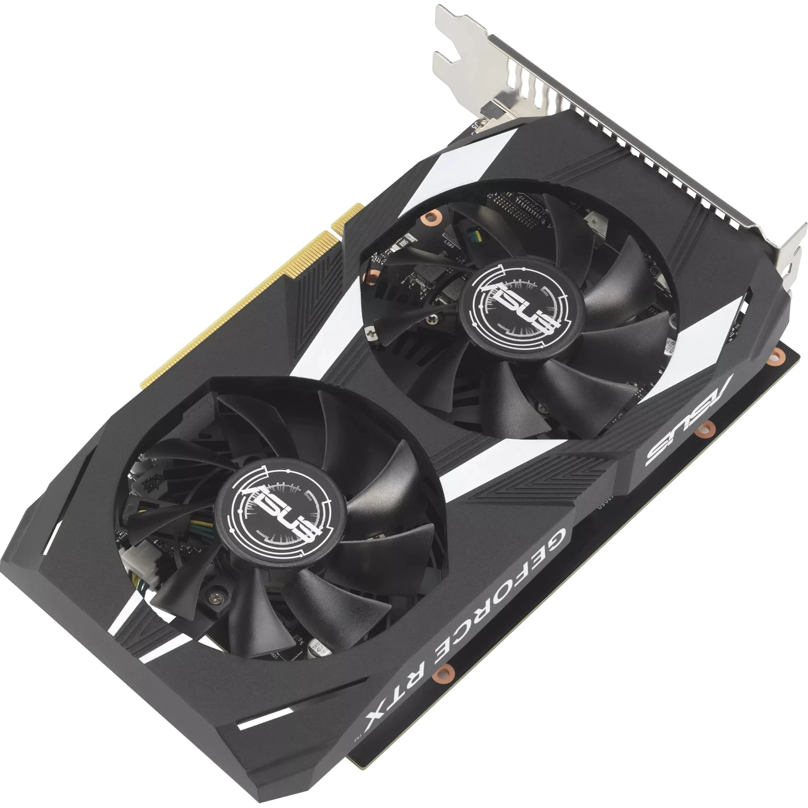 ASUS GeForce RTX3050 6Gb DUAL OC (DUAL-RTX3050-O6G) (90YV0K60-M0NA00) (UA) Сімейство графіки: NVIDIA;
