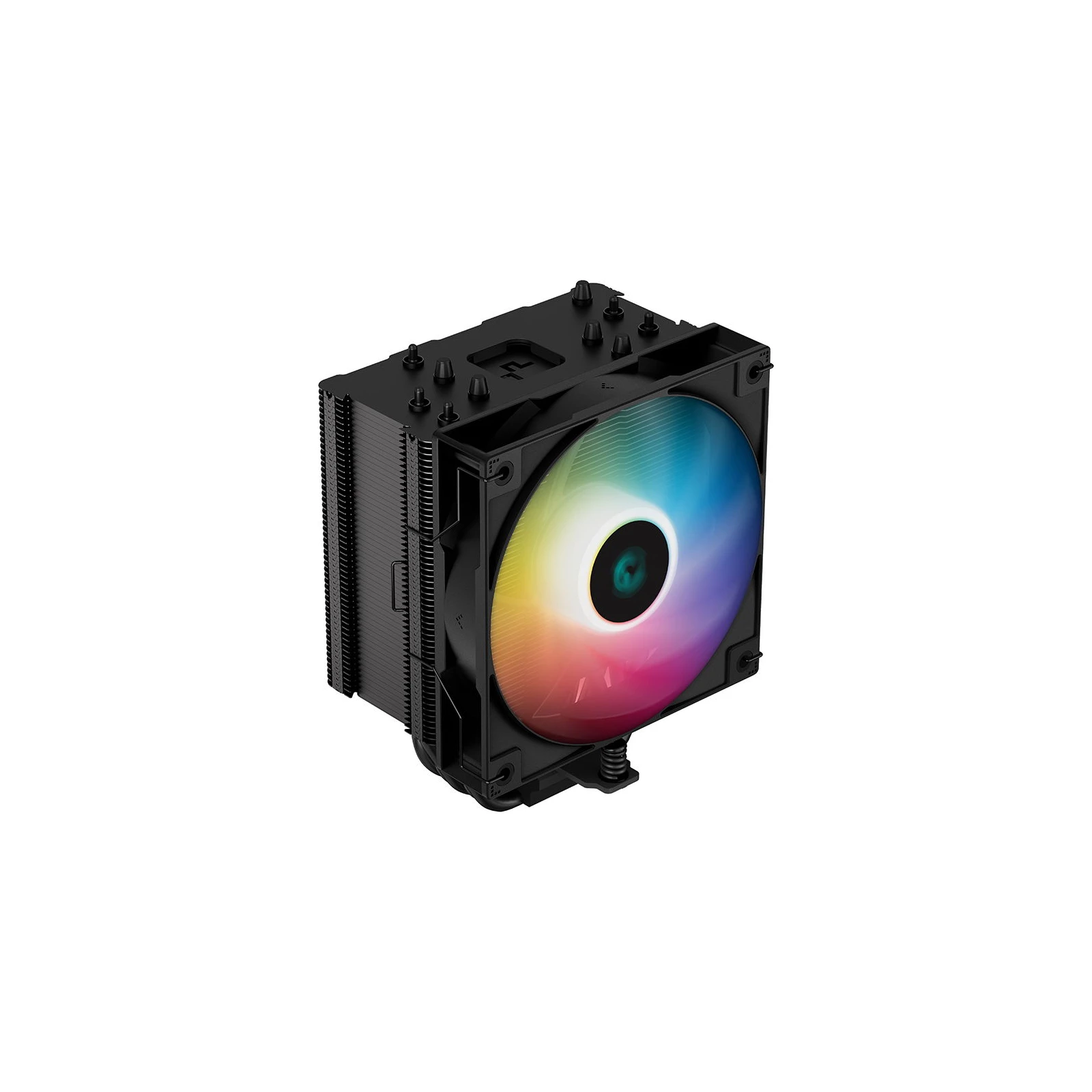 Кулер для процессора Deepcool AG500 BK ARGB (R-AG500-BKANMN-G-1) (UA) Управление скоростью вращения есть
