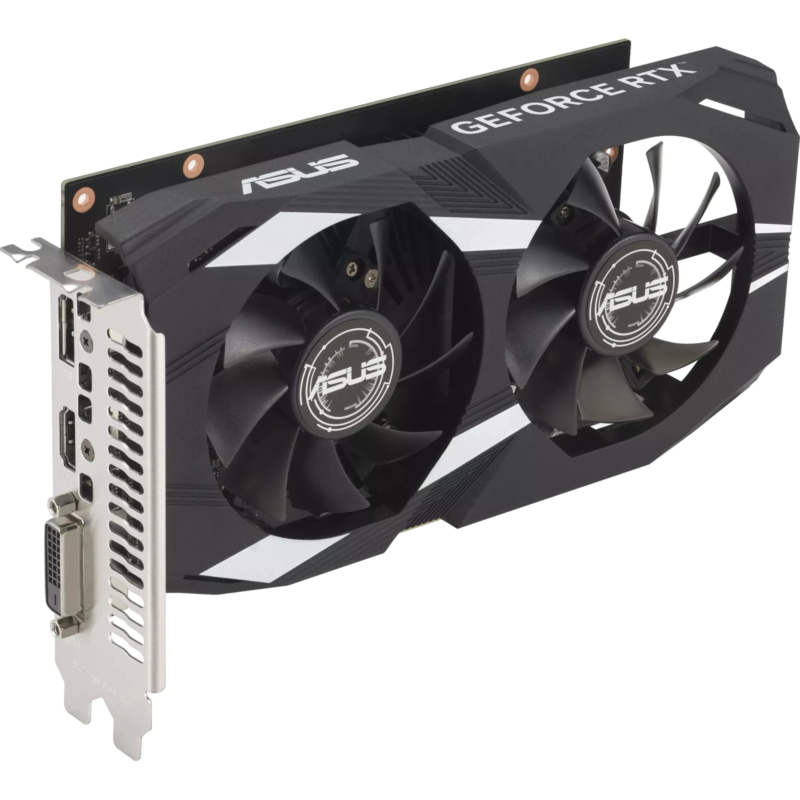 ASUS GeForce RTX3050 6Gb DUAL OC (DUAL-RTX3050-O6G) (90YV0K60-M0NA00) (UA) Розрядність шини пам'яті 96 Bit