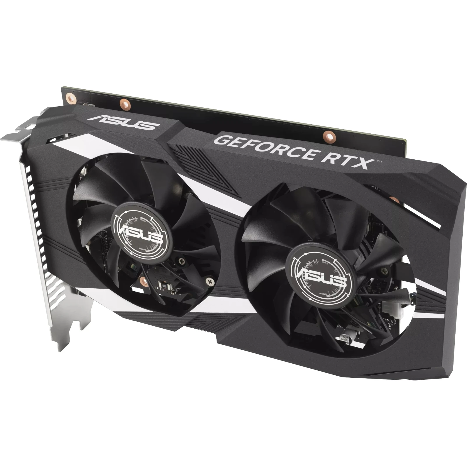 ASUS GeForce RTX3050 6Gb DUAL OC (DUAL-RTX3050-O6G) (90YV0K60-M0NA00) (UA) Сімейство графіки: NVIDIA;