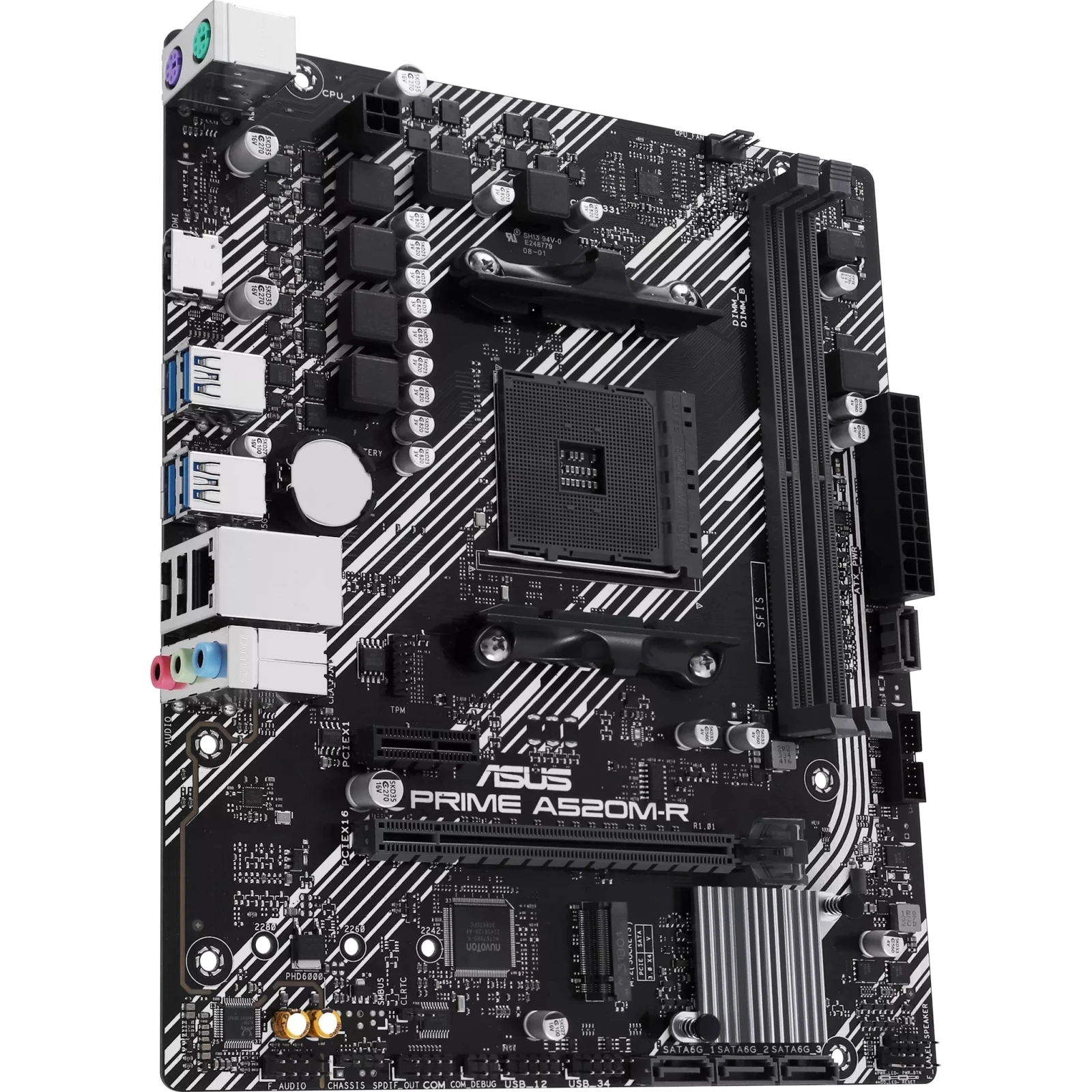 ASUS PRIME A520M-R (UA) Модель чіпсета AMD A520