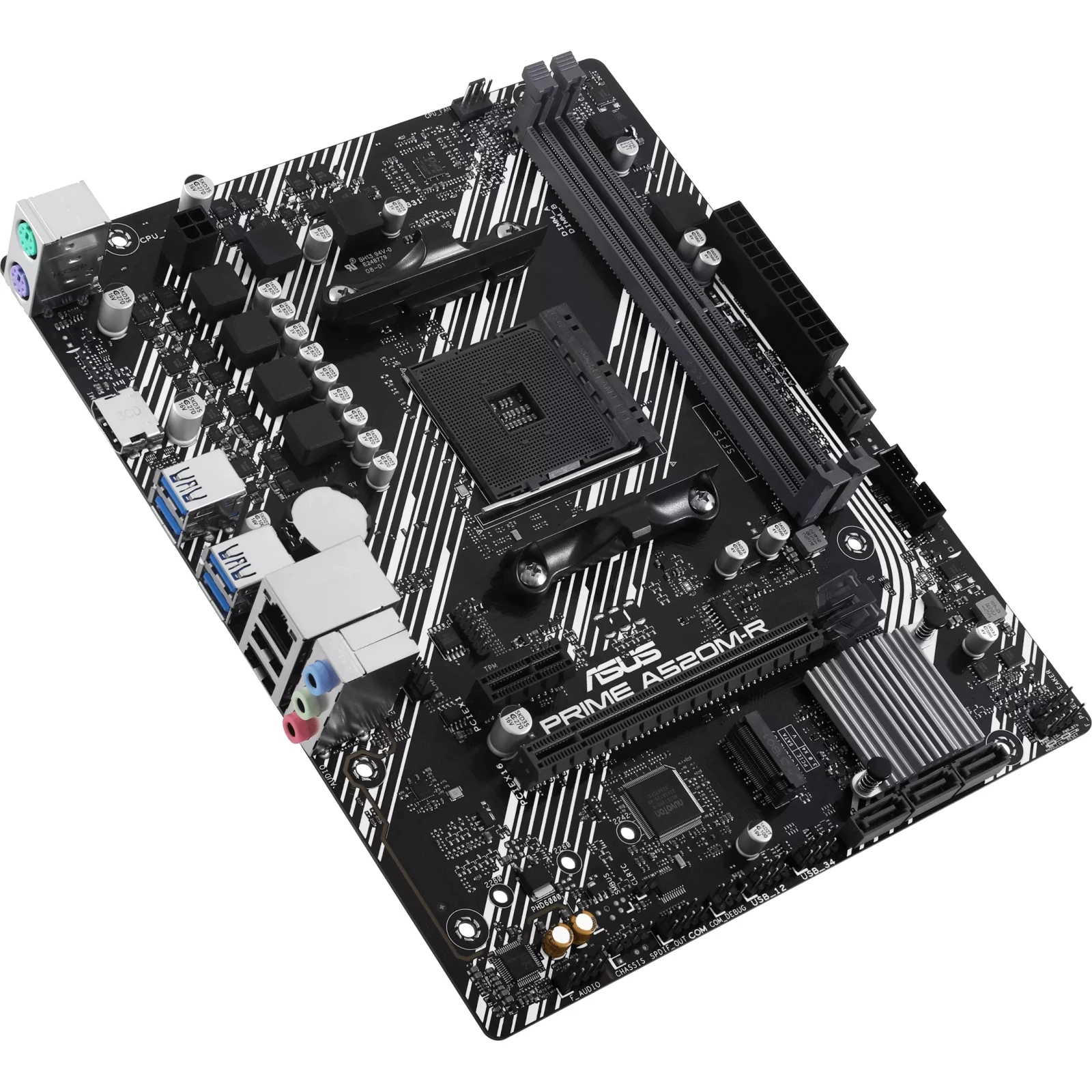 ASUS PRIME A520M-R (UA) Слоти розширення 1 x PCI-E 3.0 x1 , 1 x PCI-E 3.0 x16