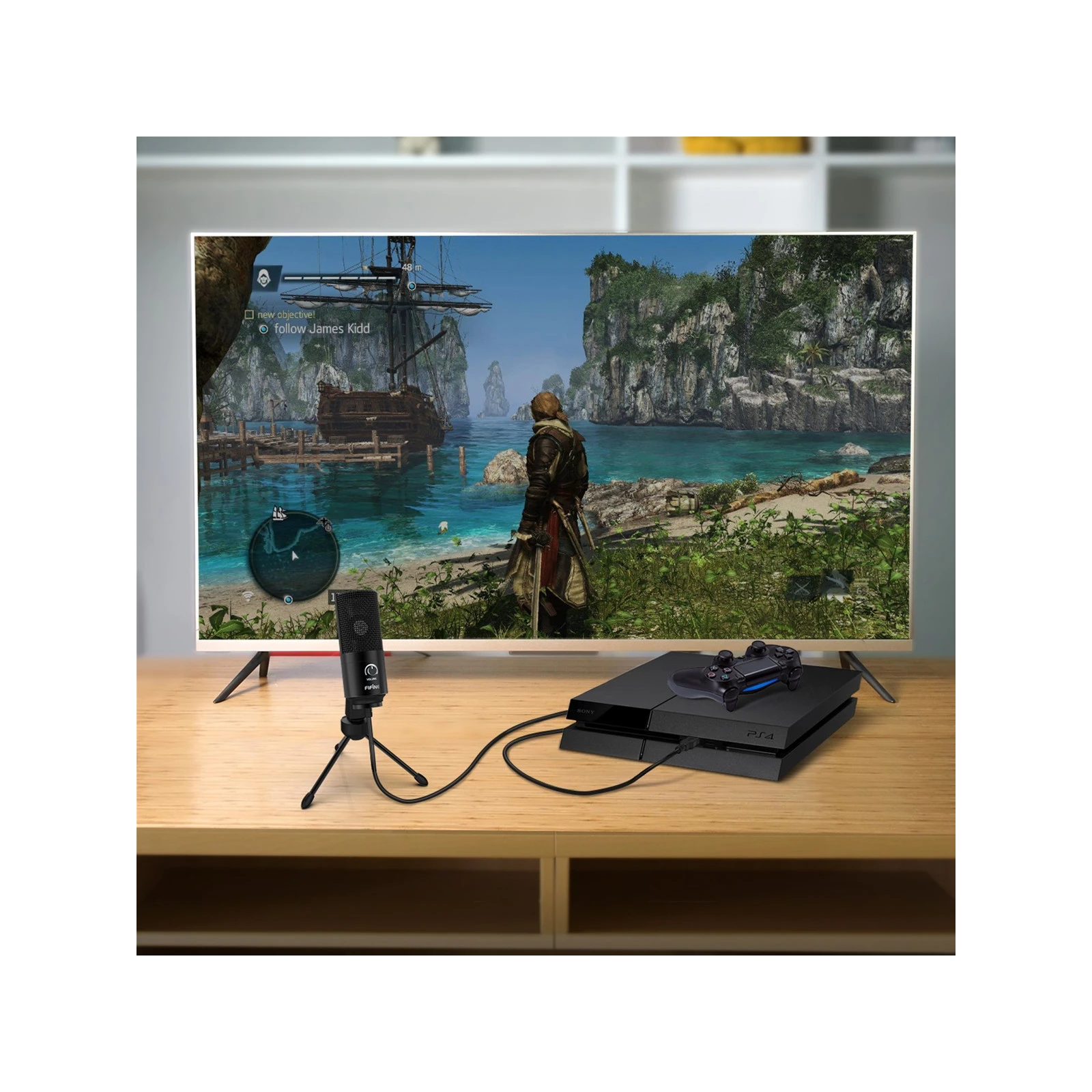 Fifine K669B (UA) Длина кабеля 1.8 м