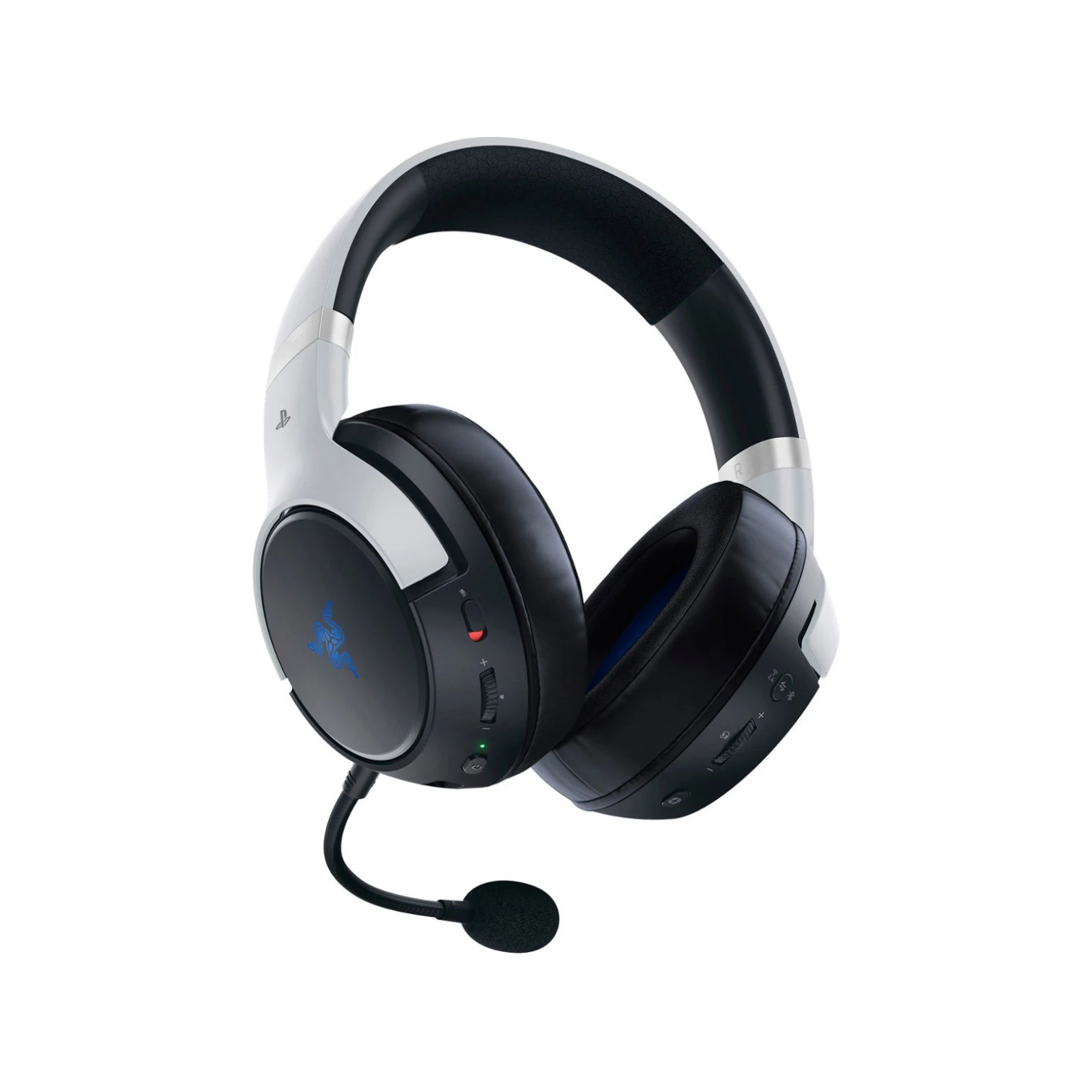Наушники Razer Kaira Pro Hyperspeed for PS5 Bluetooth White-Black (RZ04-04030200-R3G1) (UA) Интерфейс подключения Bluetooth, радиоканал