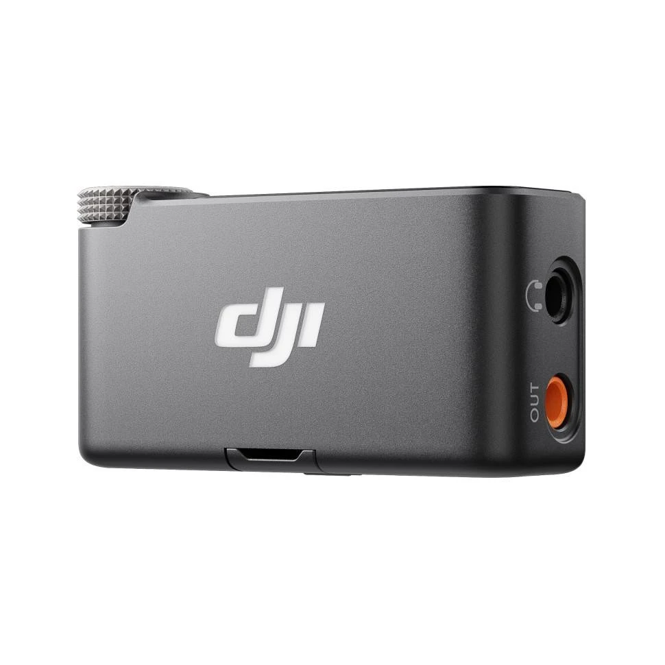 Мікрофонна радіосистема DJI Mic 2 (2 TX + 1 RX) (6941565971364) Мікрофон вбудований в передавач