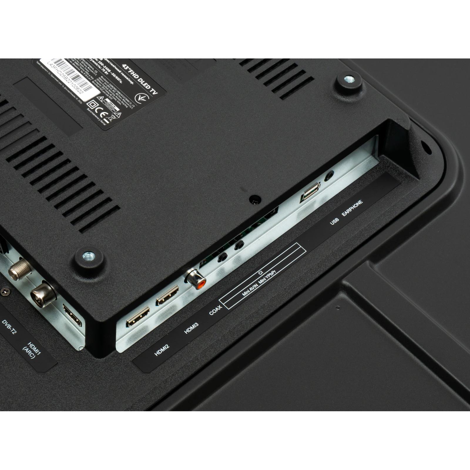 Vinga L43FHD25B (UA) Тип телевізора: LED – телевізор;
