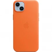 Чохол для мобільного телефону Apple iPhone 14 Plus Leather Case with MagSafe - Orange, Model A2907 (MPPF3ZE/A) (UA)