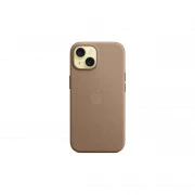 Чехол для мобильного телефона Apple iPhone 15 FineWoven Case with MagSafe Taupe (MT3C3ZM/A) (UA)