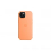 Чохол для мобільного телефону Apple iPhone 15 Silicone Case with MagSafe Orange Sorbet (MT0W3ZM/A) (UA)