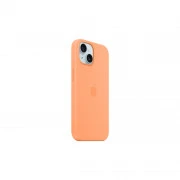 Чохол для мобільного телефону Apple iPhone 15 Silicone Case with MagSafe Orange Sorbet (MT0W3ZM/A) (UA)