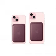 Чохол для мобільного телефону Apple iPhone FineWoven Wallet with MagSafe Mulberry (MT253ZM/A) (UA)