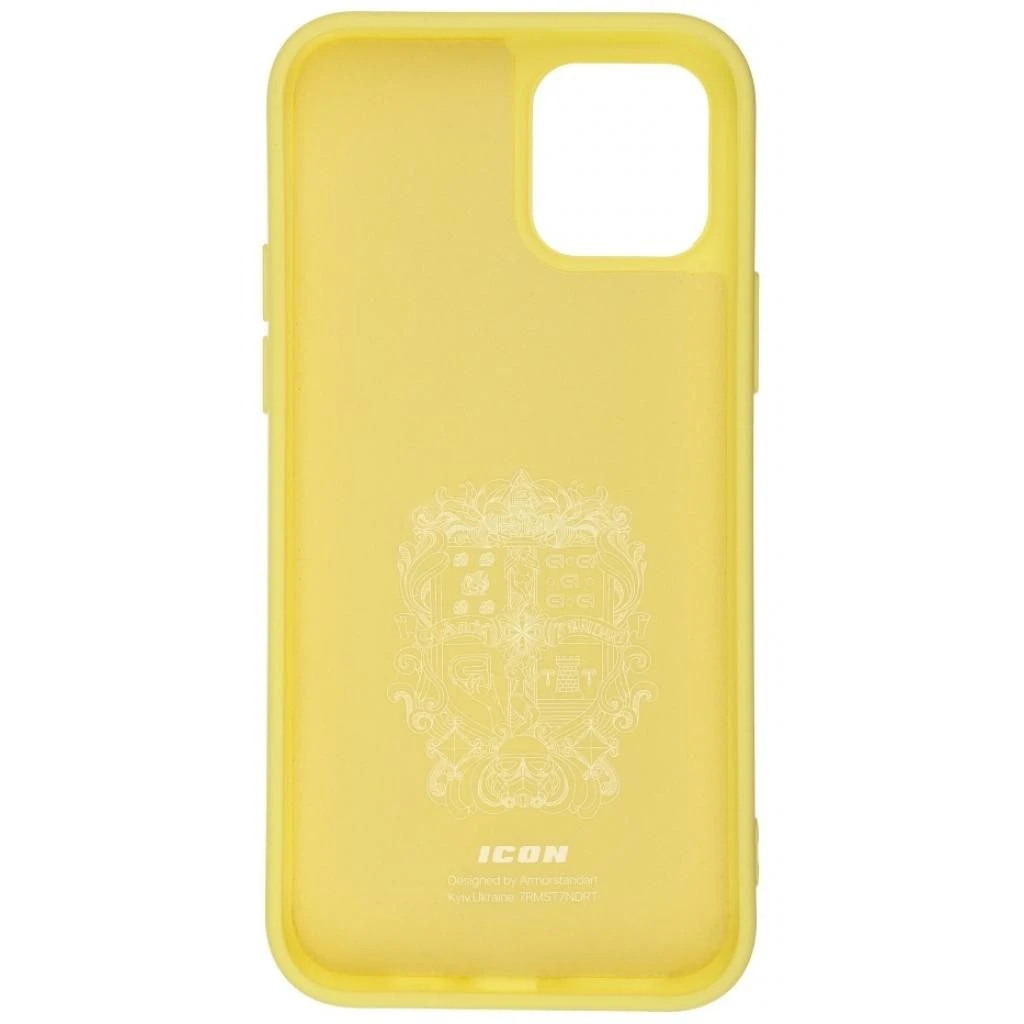 Чохол для мобільного телефону Armorstandart ICON Case для iPhone 12 Mini Yellow (ARM57489) (UA) Сумісність із брендом: Apple;