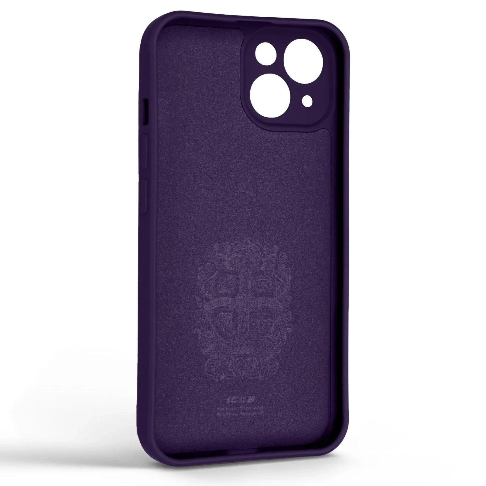 Чохол для мобільного телефону Armorstandart Icon Ring Apple iPhone 14 Dark Purple (ARM68690) (UA) ТОП Популярних моделей Apple iPhone 14