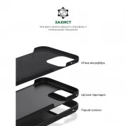 Чохол для мобільного телефону Armorstandart ICON2 Apple iPhone 15 Plus Black (ARM70512) (UA)
