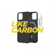 Чохол для мобільного телефону Apple iPhone 15 Pro Max Black (ARM69291) Armorstandart LikeCarbon (UA)