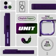 Чохол для мобільного телефону Armorstandart Unit MagSafe Apple iPhone 11 Purple (ARM68875) (UA)
