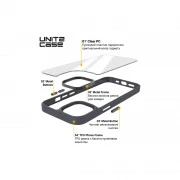 Чехол для мобильного телефона Armorstandart UNIT2 Apple iPhone 14 Black (ARM69937) (UA)