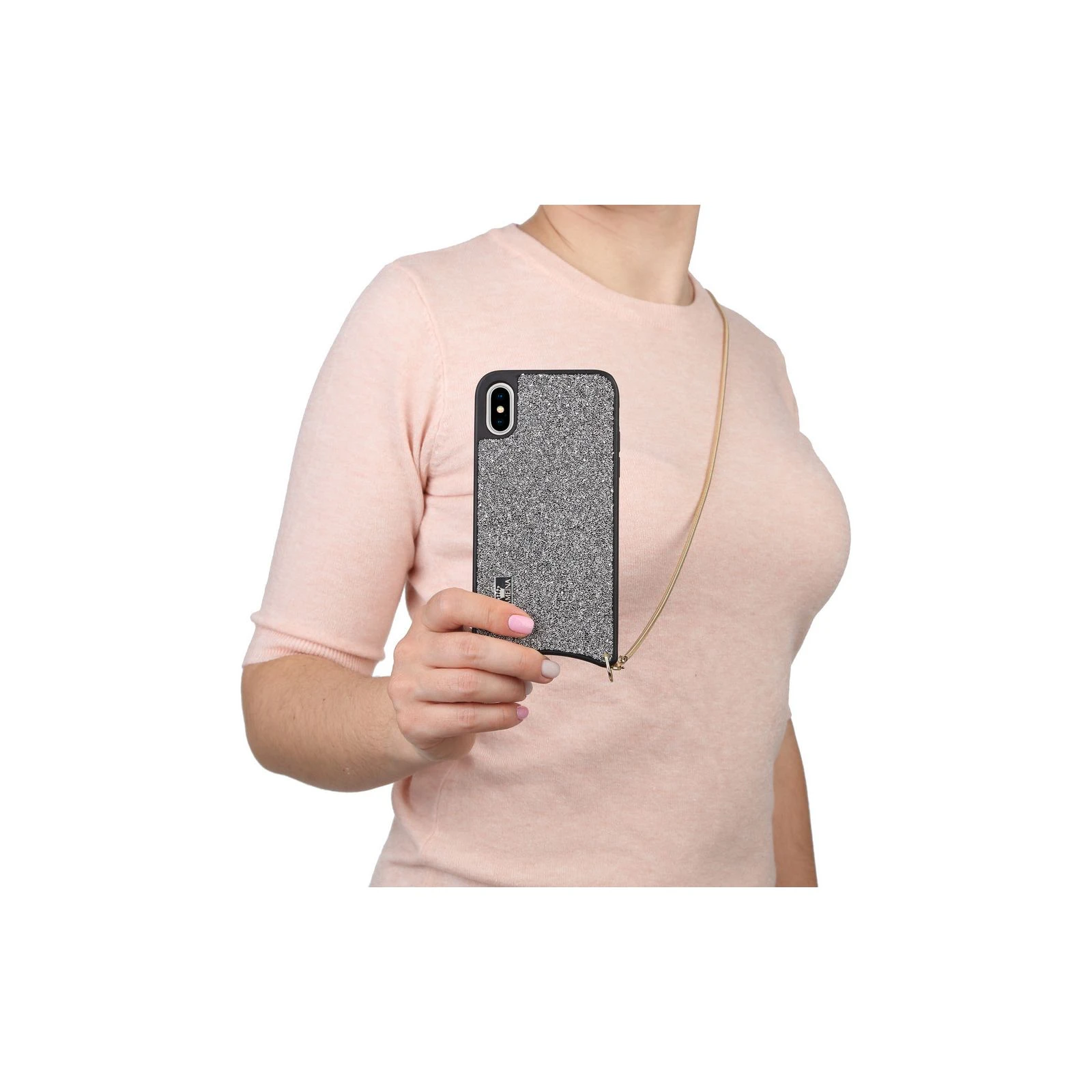 Чохол для мобільного телефону BeCover Glitter Apple iPhone Xs Max Silver (703649) (703649) (UA) Сумісність із брендом: Apple;
