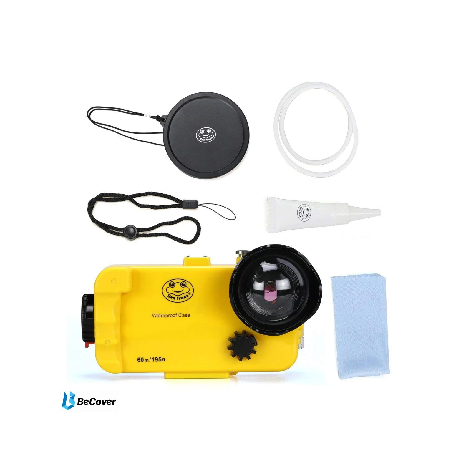 Чохол для мобільного телефону BeCover Underwater box Apple iPhone 6/6S/7/8/SE 2020 Yellow (702538) (UA) Сумісність із брендом: Apple;