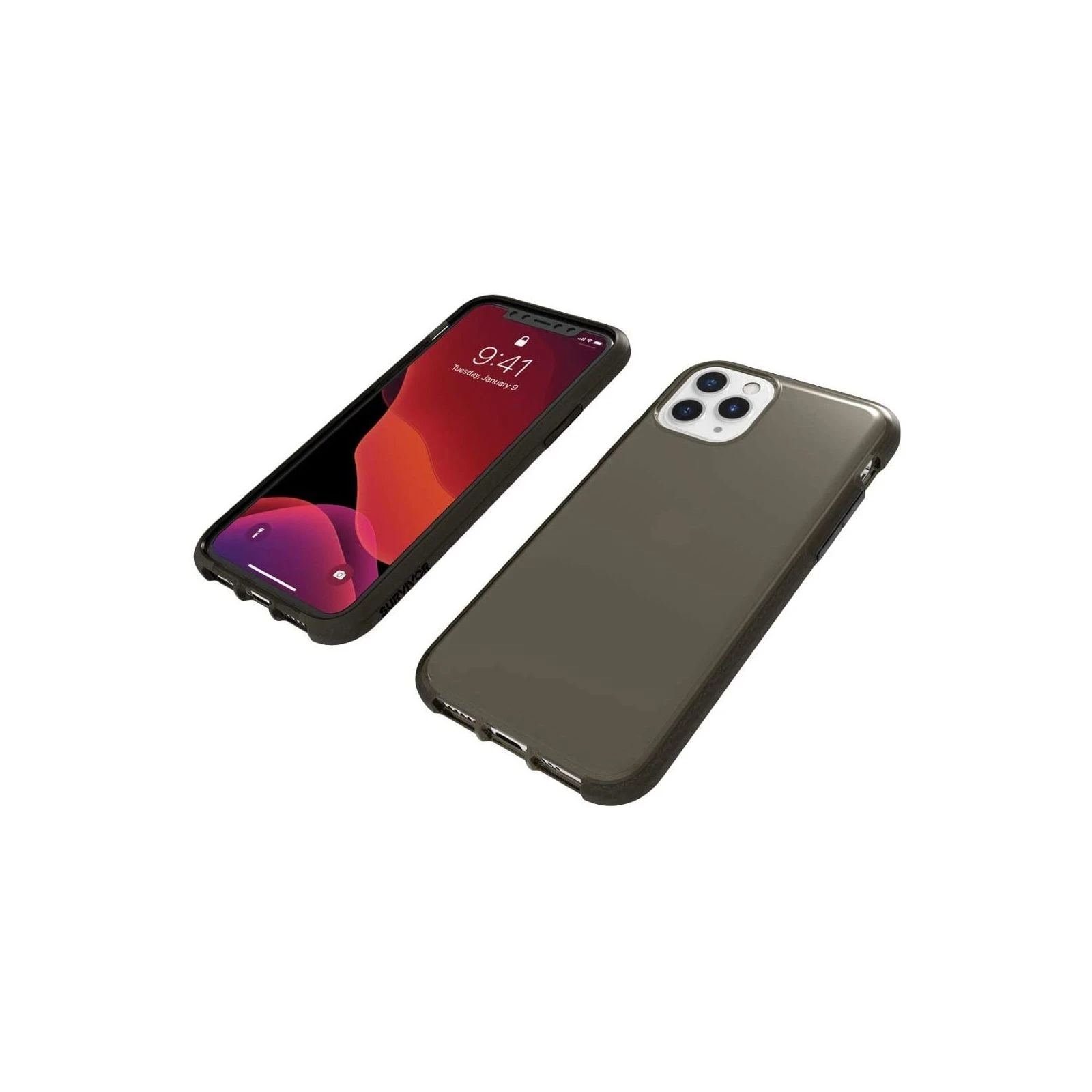 Чохол для мобільного телефону Griffin Survivor Clear для iPhone 11 Pro - Black (GIP-022-BLK) ТОП Популярних моделей: Apple iPhone 11