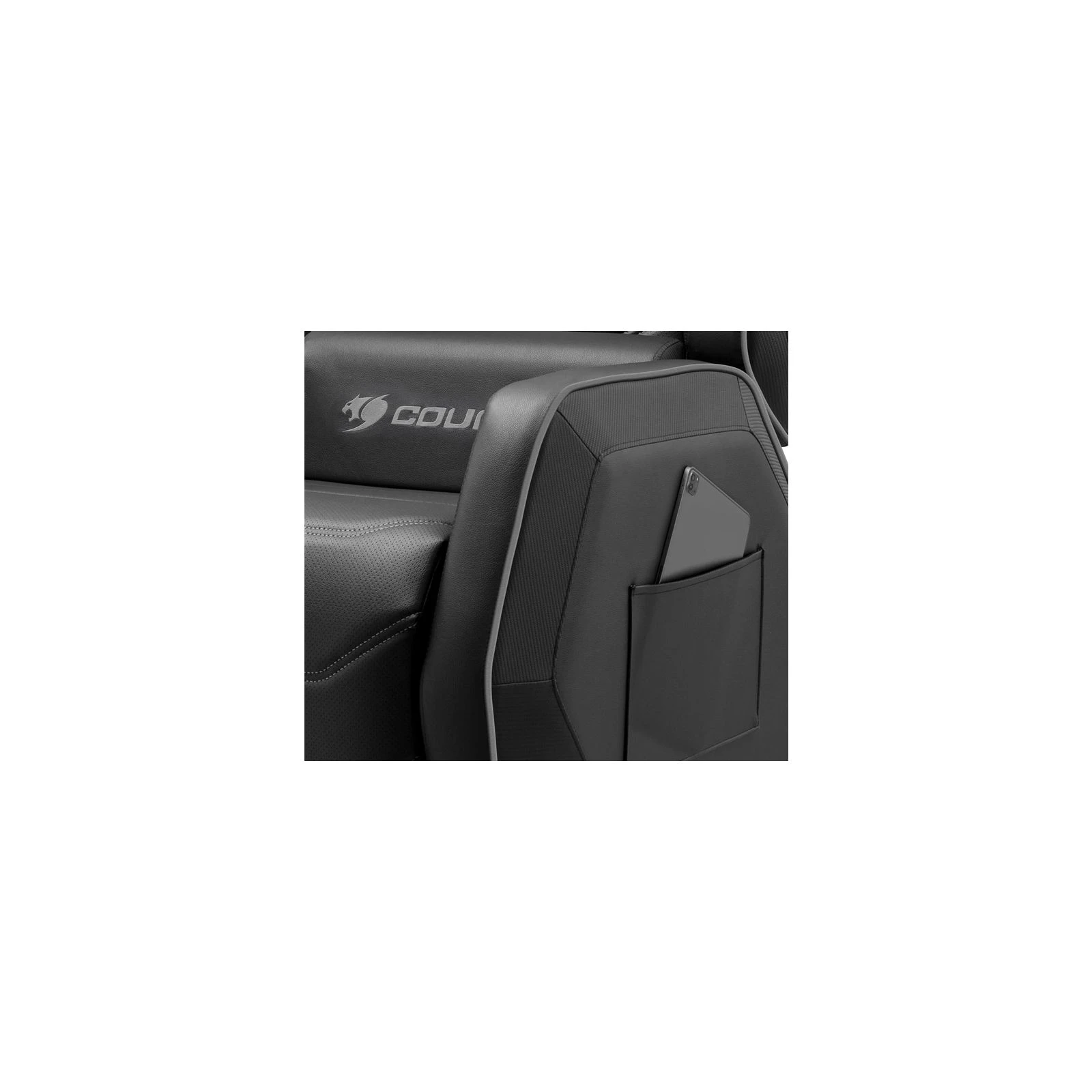 Cougar Ranger S Black (UA) Материал покрытия искуственная кожа