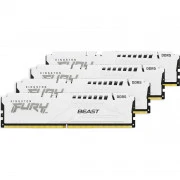 DDR5 128GB (4x32GB) 5600 MHz FURY Beast White Kingston Fury (ex.HyperX) (KF556C40BWK4-128) (UA)