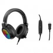GamePro HS1300 RGB 7.1 Black (HS1300) (UA)