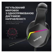 GamePro HS311 RGB Black/Red (HS311) (UA)