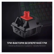 GamePro MK105B LED Red Switch USB Black (MK105R) (UA)
