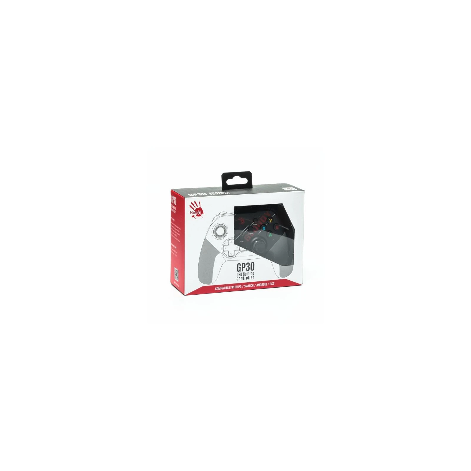 Геймпад A4Tech Bloody GP30 USB Sports Red (4711421995528) (UA) Платформа: Nintendo Switch, PC, Android, Sony