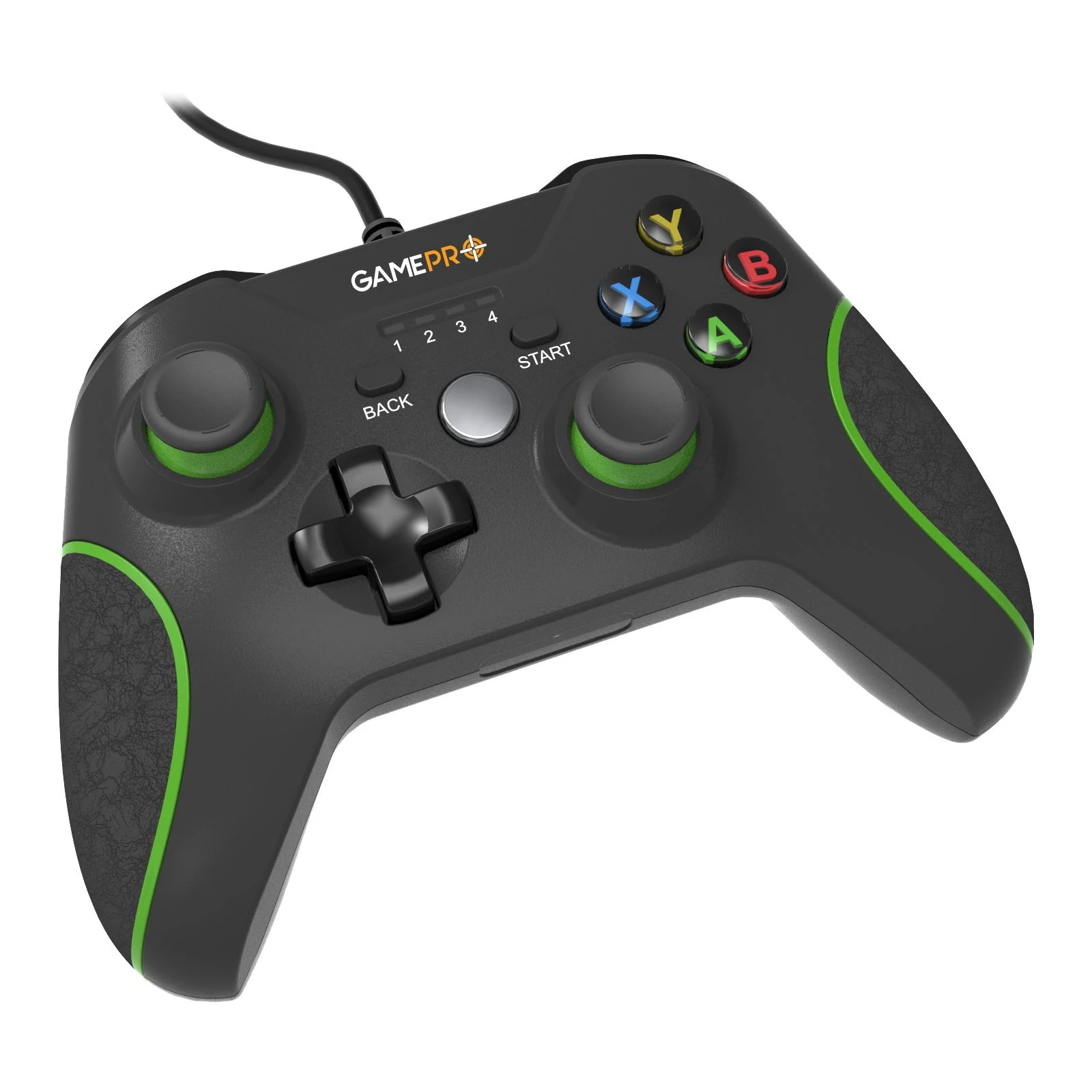 Геймпад GamePro MG450B PC/PS3/Android Black-Green (MG450B) (UA) Платформа: Sony PlayStation 3, PC, Android;