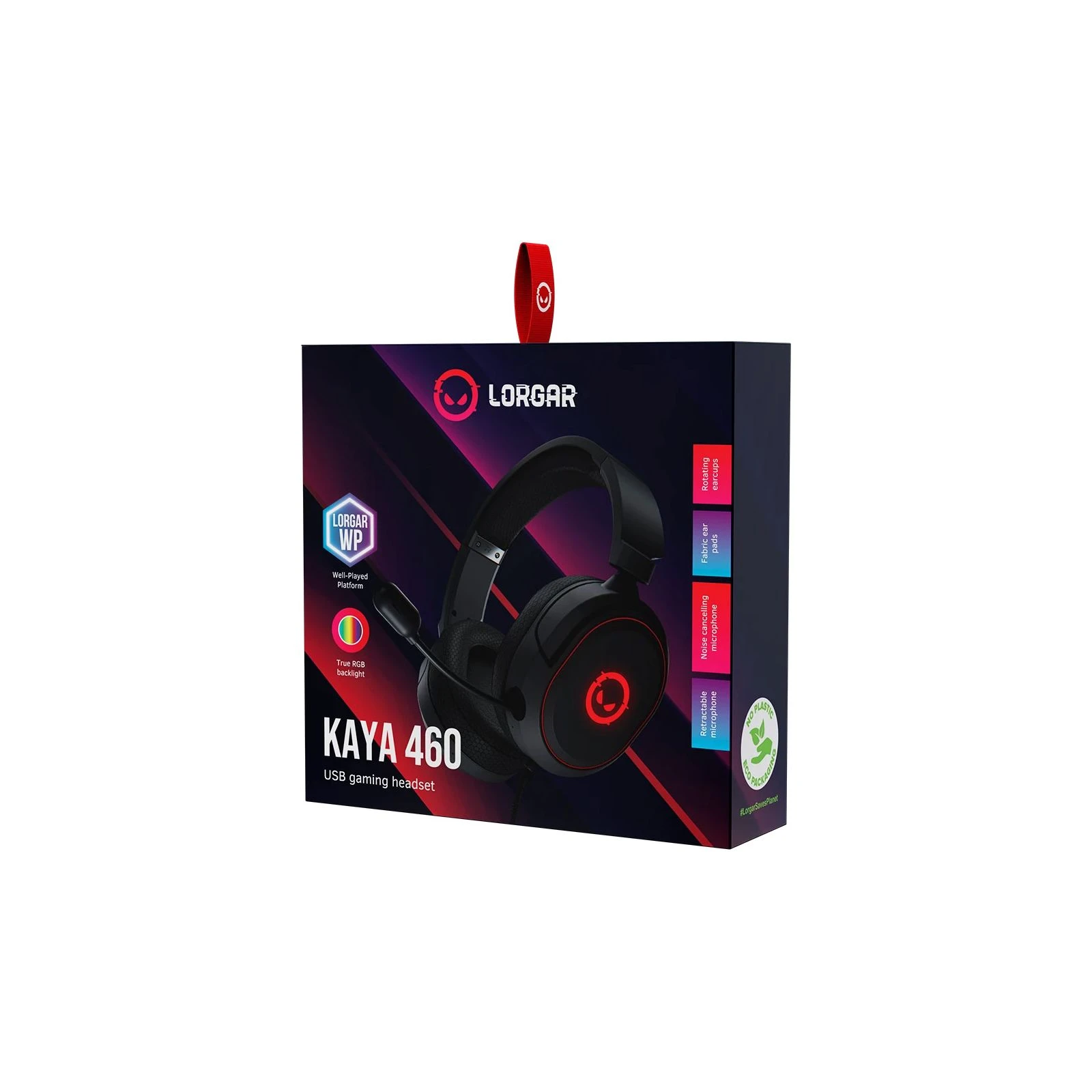 Lorgar Kaya 460 Gaming RGB USB Black (LRG-GHS460) (UA) Тип: геймерські (ігрові);