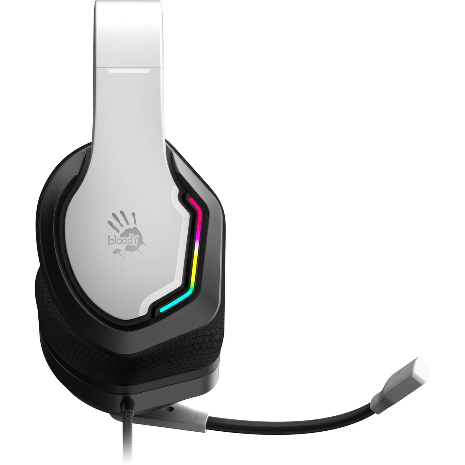 A4Tech Bloody G260p White (4711421996716) (UA) Конструкція повнорозмірні