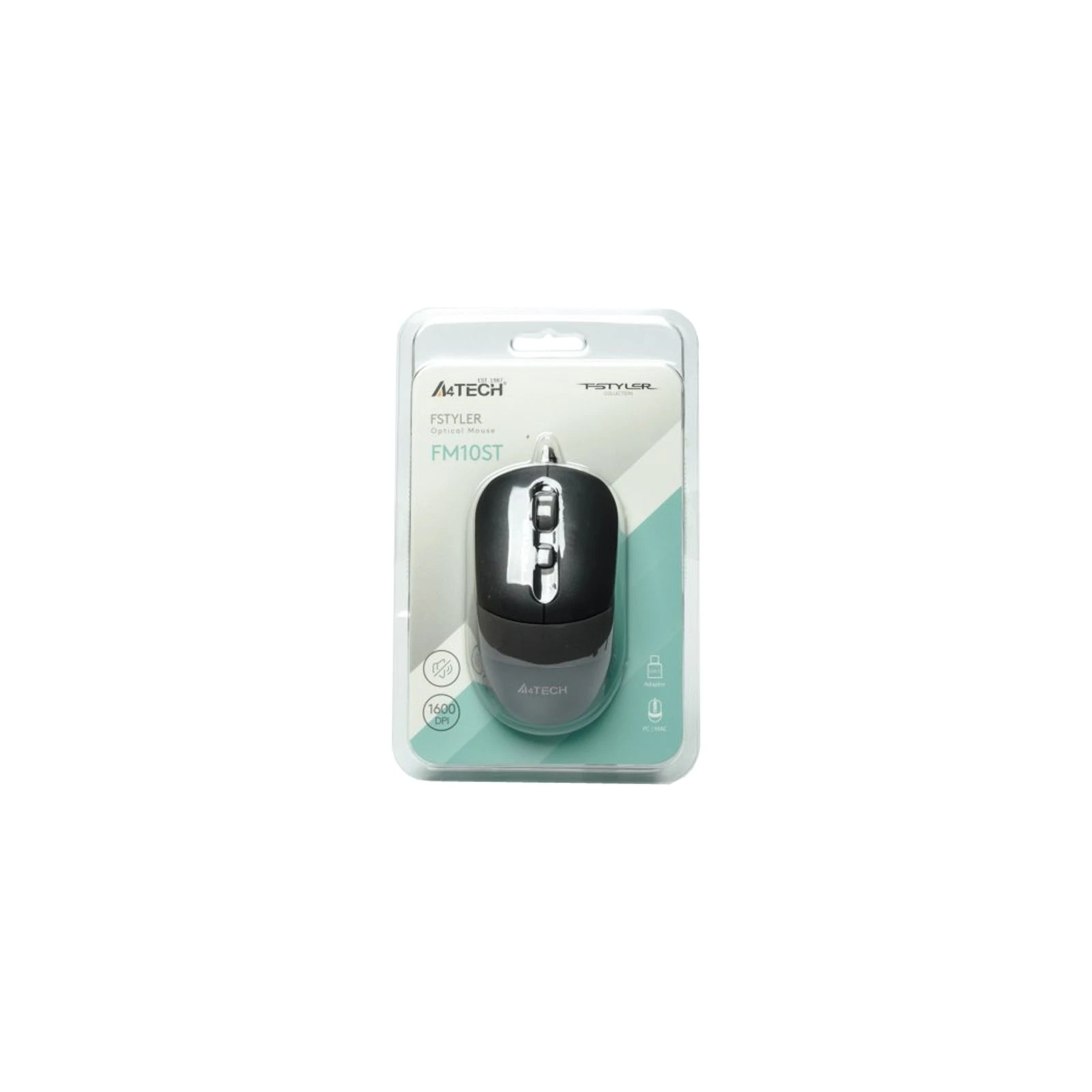 A4Tech FM10ST USB Grey (4711421990134) (UA) Тип Безшумні, Класичні