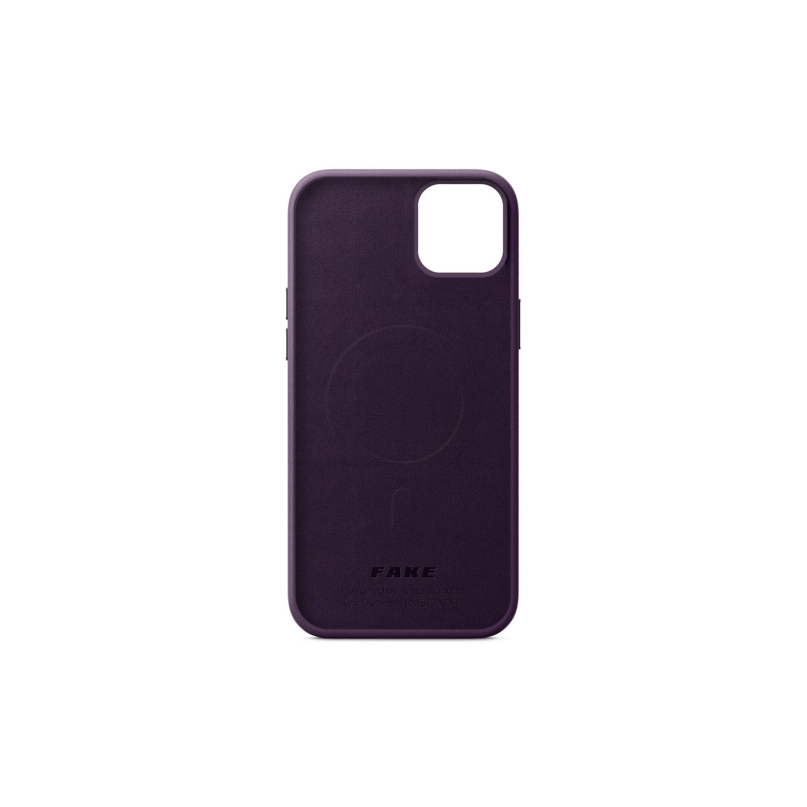 Чохол для мобільного телефону Armorstandart FAKE Leather Case Apple iPhone 14 Plus Dark Cherry (ARM64395) (UA) ТОП Популярних моделей: Apple iPhone 14