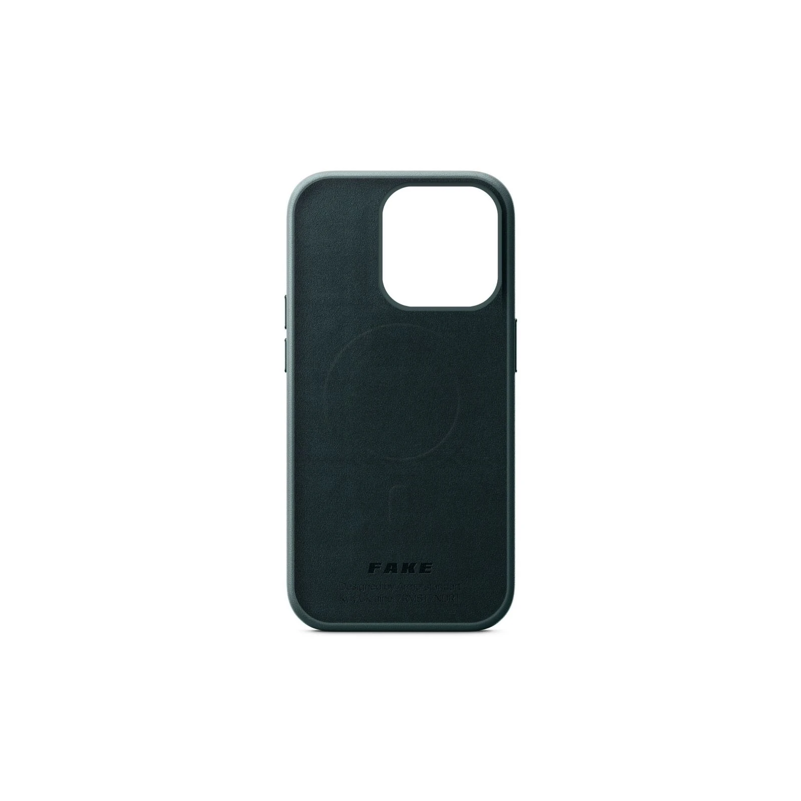 Чохол для мобільного телефону Armorstandart FAKE Leather Case Apple iPhone 14 Pro Shirt Green (ARM64399) (UA) ТОП Популярних моделей Apple iPhone 14 Pro