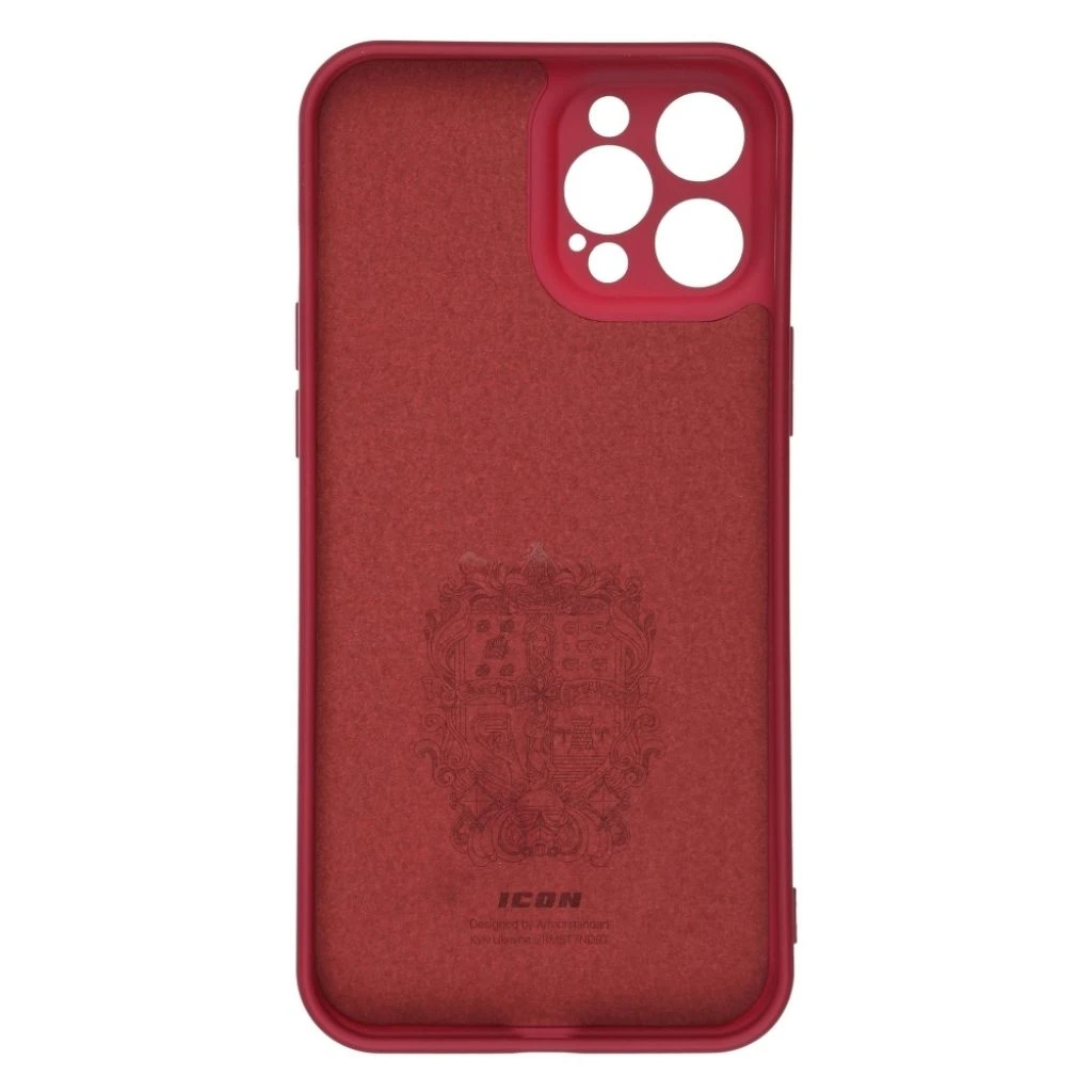 Чохол для мобільного телефону Apple iPhone 12 Pro Max Red (ARM57510) (UA) ТОП Популярних моделей: Apple iPhone 12