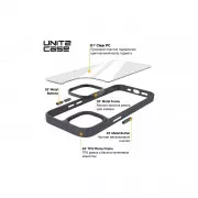 Чохол для мобільного телефону Armorstandart UNIT2 Apple iPhone 15 Pro Black (ARM69979) (UA)