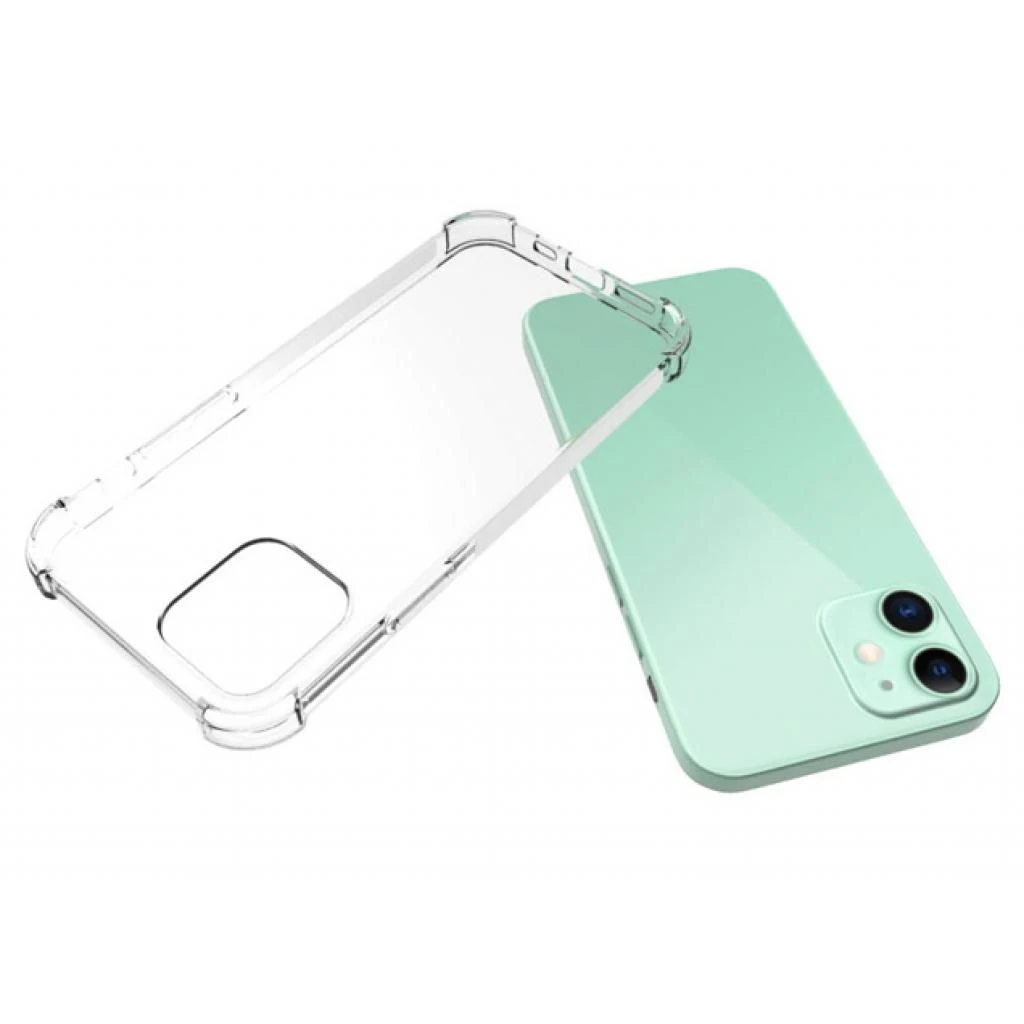 Чохол для мобільного телефону BeCover Anti-Shock Apple iPhone 12 Clear (705435) (UA) ТОП Популярних моделей: Apple iPhone