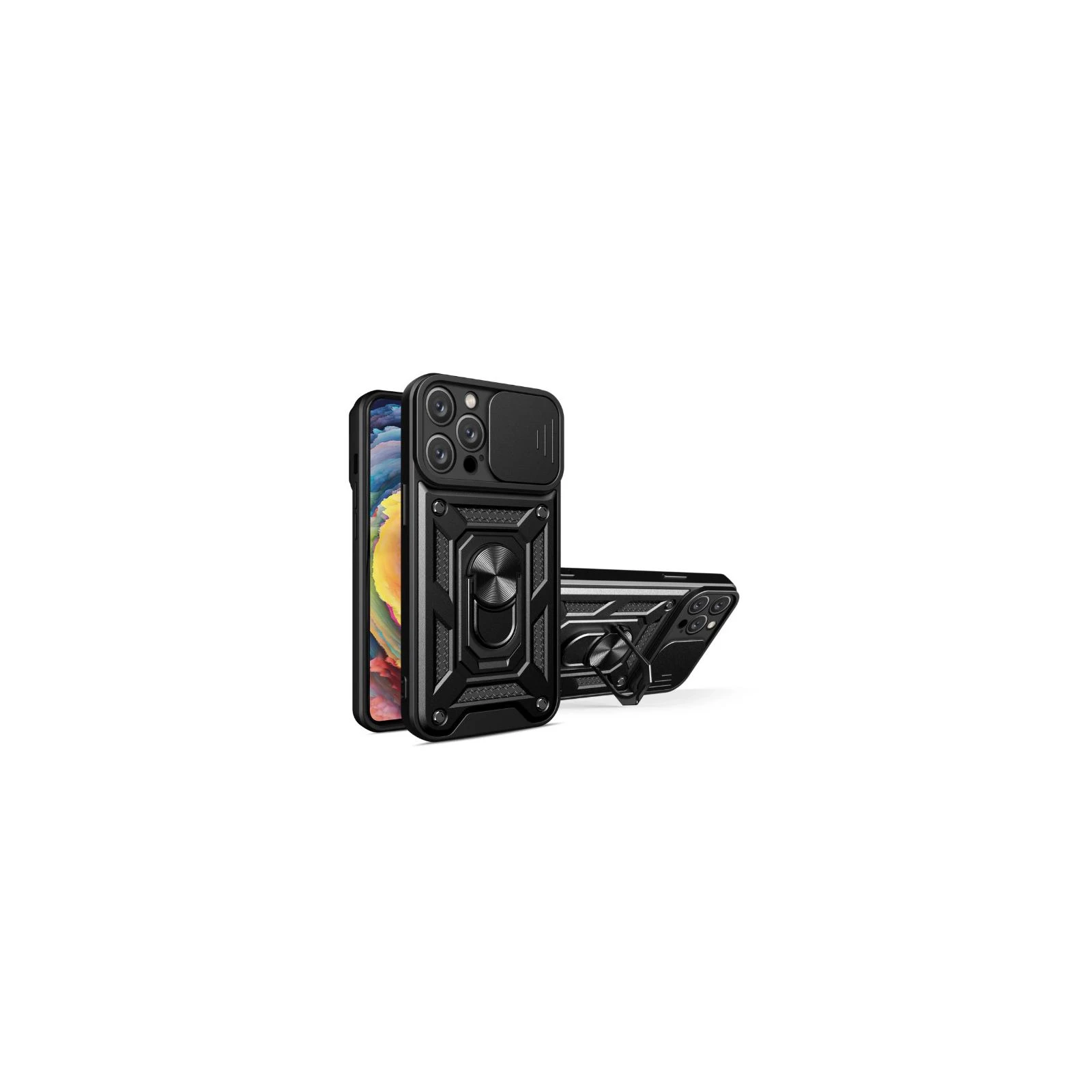 Чехол для мобильного телефона BeCover Military Apple iPhone 15 Pro Black (709953) (UA) ТОП Популярных моделей Apple iPhone 15 Pro
