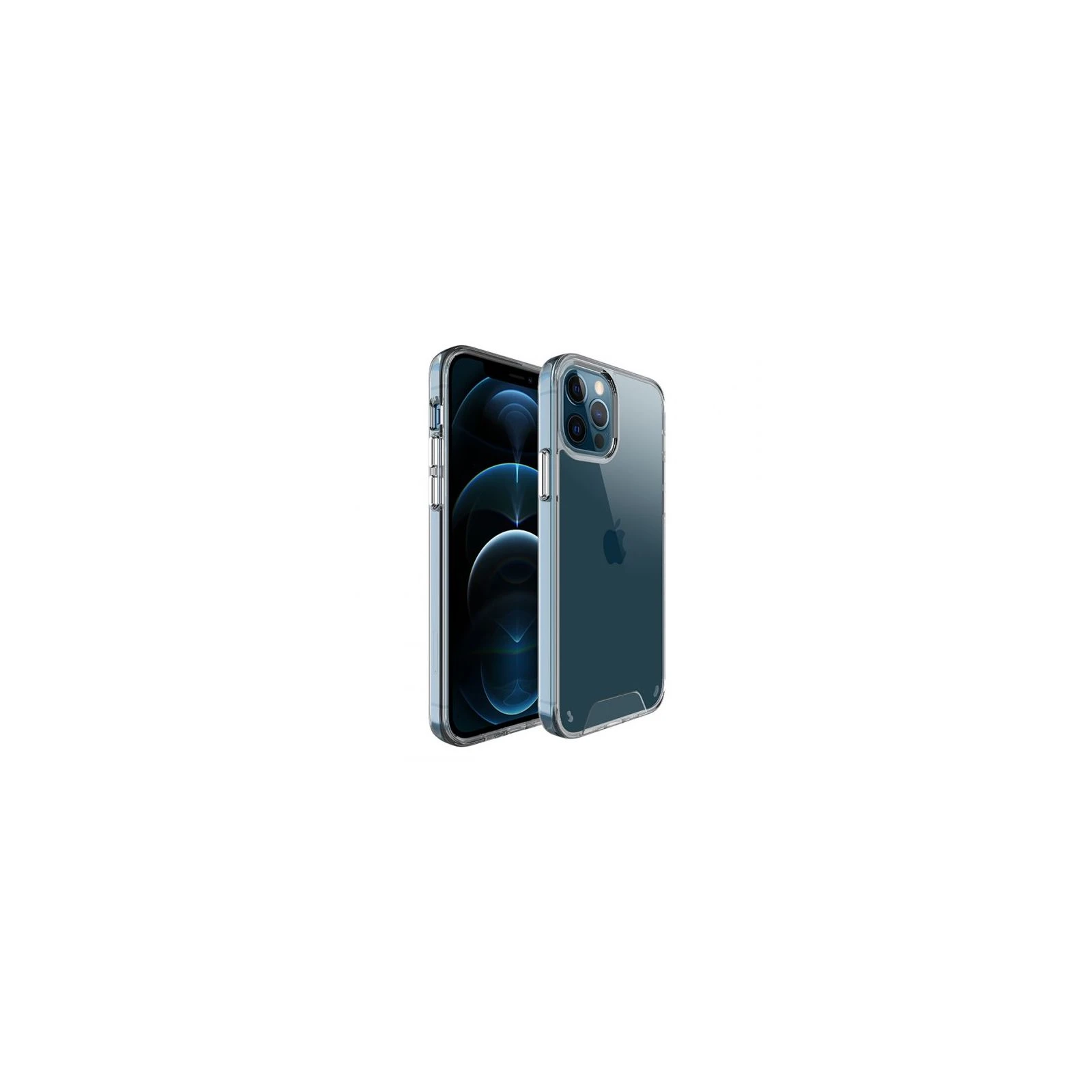 Чохол для мобільного телефону BeCover Space Case Apple iPhone 12/12 Pro Transparancy (707793) (UA) Призначення модельний