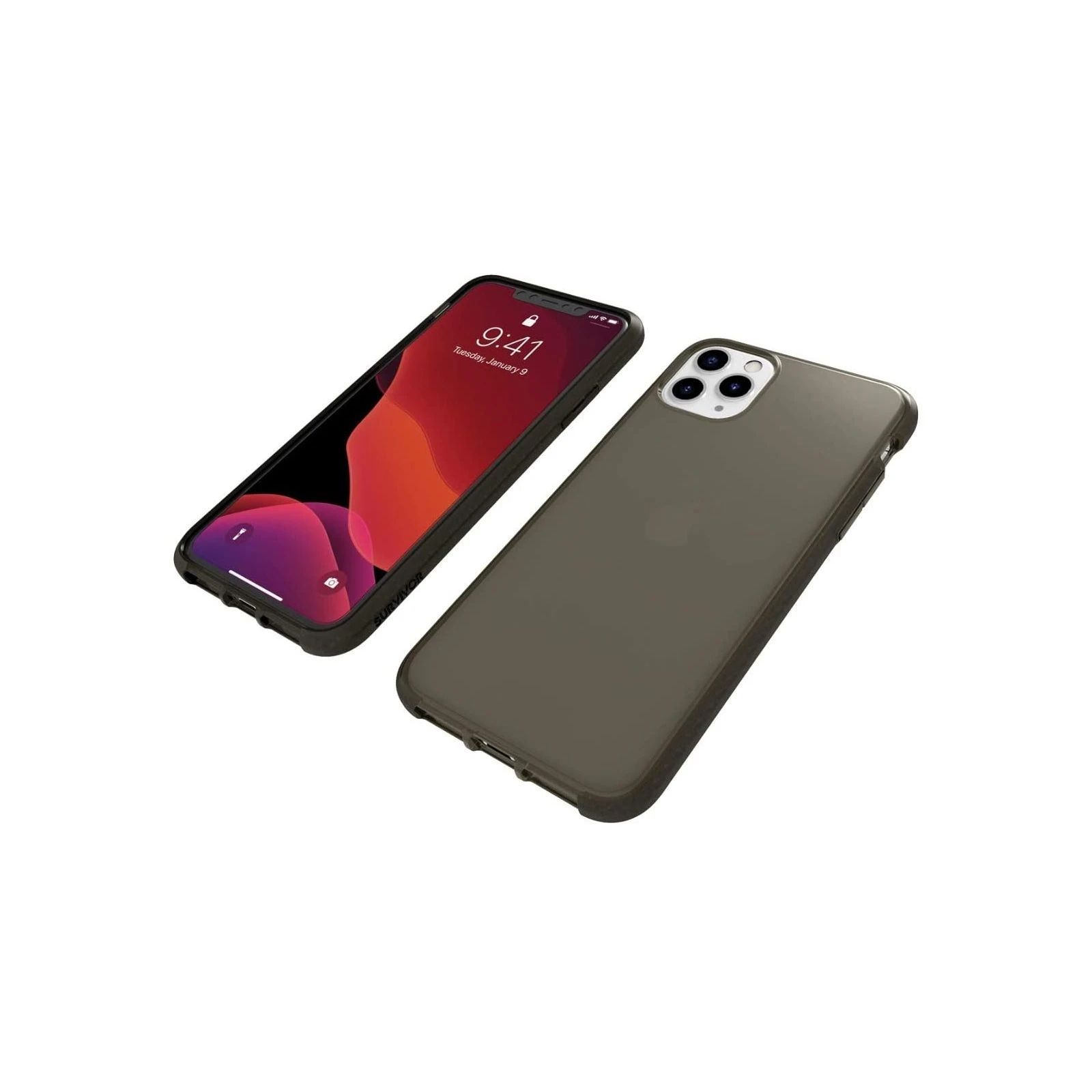 Чохол для мобільного телефону Griffin Survivor Clear для iPhone 11 Pro Max - Black (GIP-026-BLK) Сумісність із брендом: Apple;