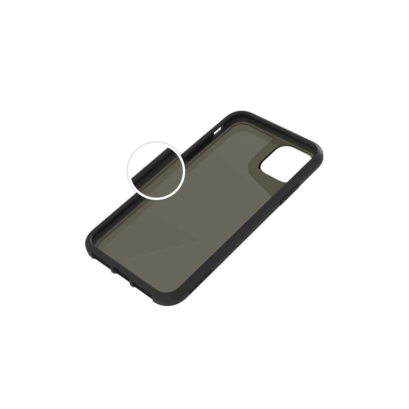 Чохол для мобільного телефону Griffin Survivor Strong для iPhone 11 Pro Max - Black (GIP-027-BLK) Сумісність із брендом: Apple;