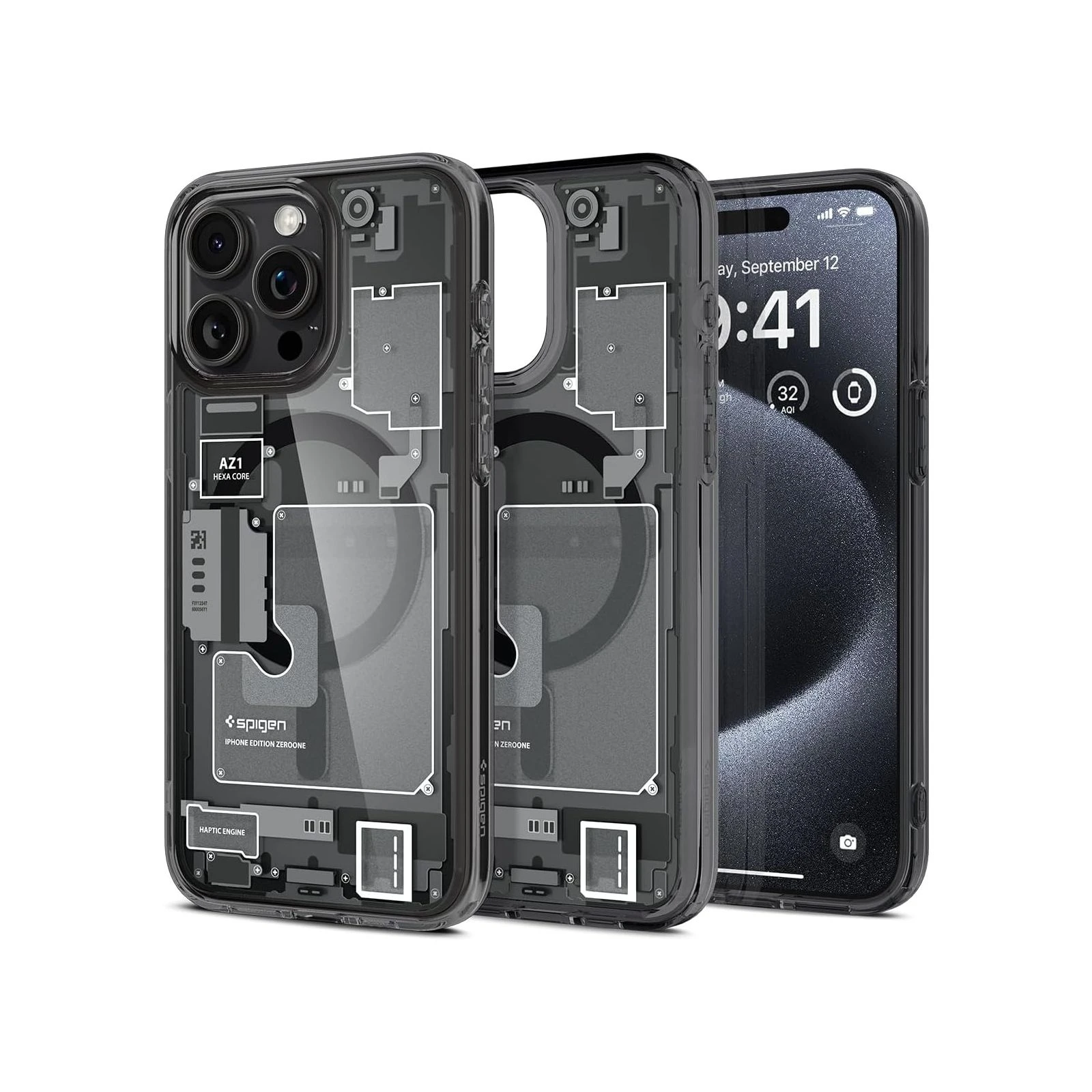 Чохол для мобільного телефону Apple iPhone 15 Pro Ultra Hybrid MagFit Zero One (ACS06721) (UA) ТОП Популярних моделей: Apple iPhone 15