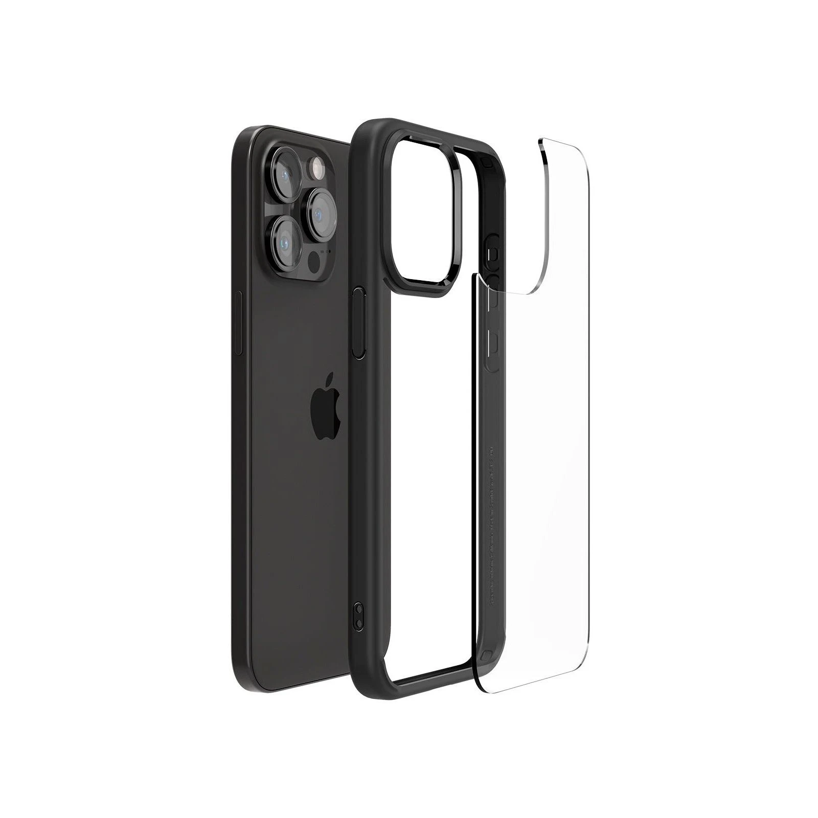 Чохол для мобільного телефону Apple iPhone 15 Pro Ultra Hybrid Matte Black (ACS06713) (UA) Сумісність з брендом Apple