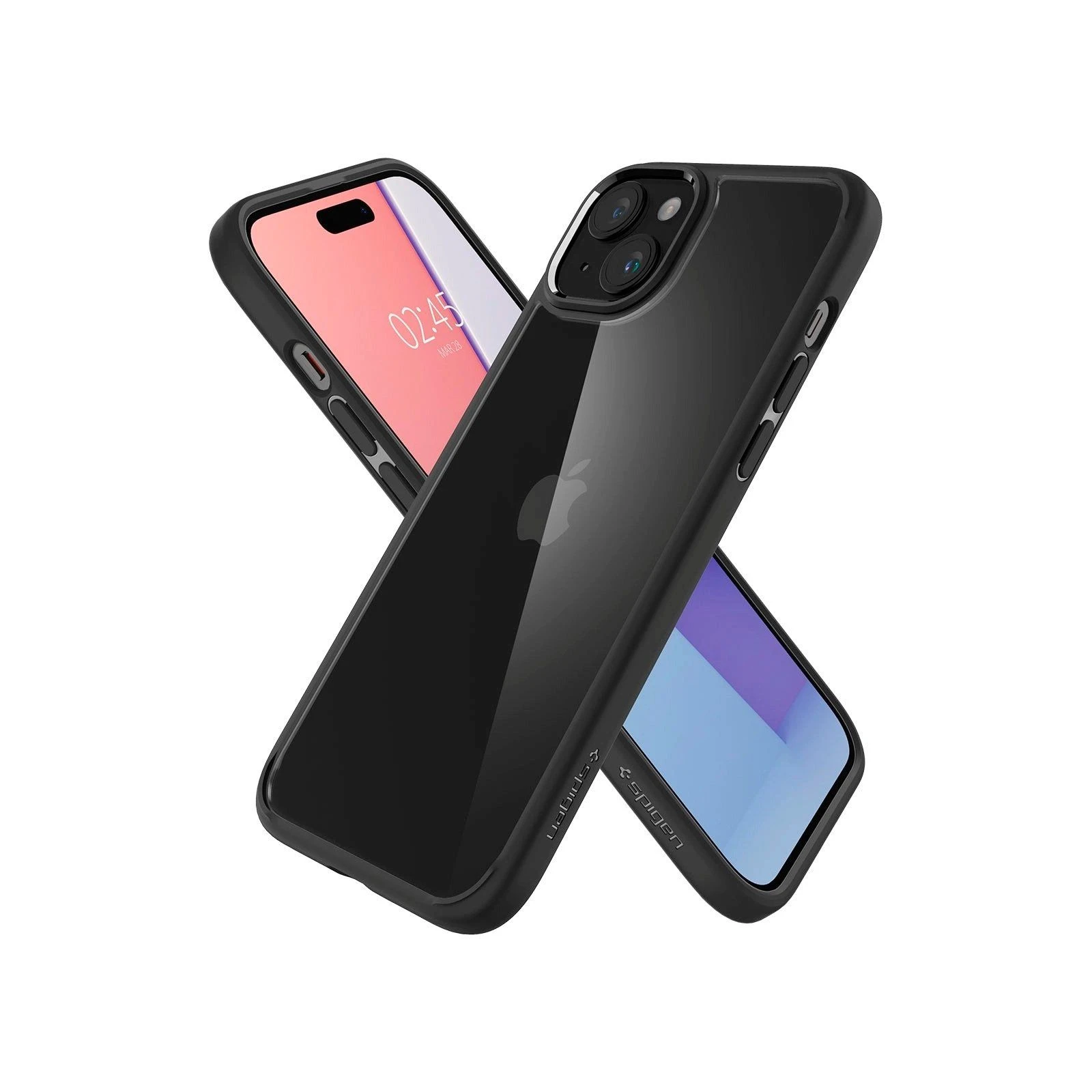 Чохол для мобільного телефону Spigen Apple iPhone 15 Ultra Hybrid Matte Black (ACS06799) (UA) Колір чорний