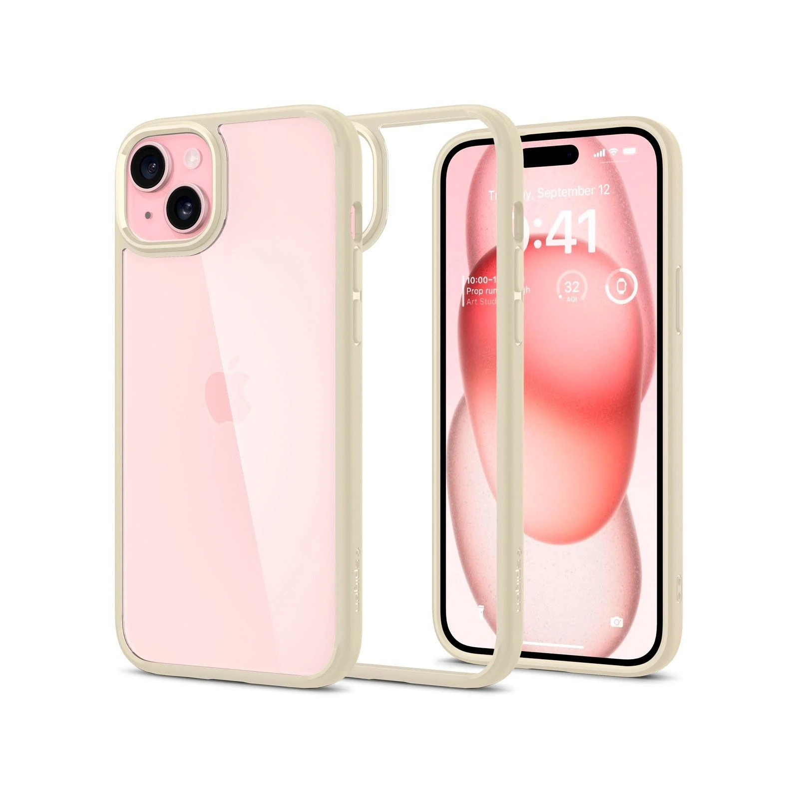 Чехол для мобильного телефона Spigen Apple iPhone 15 Ultra Hybrid Mute Beige (ACS06800) (UA)