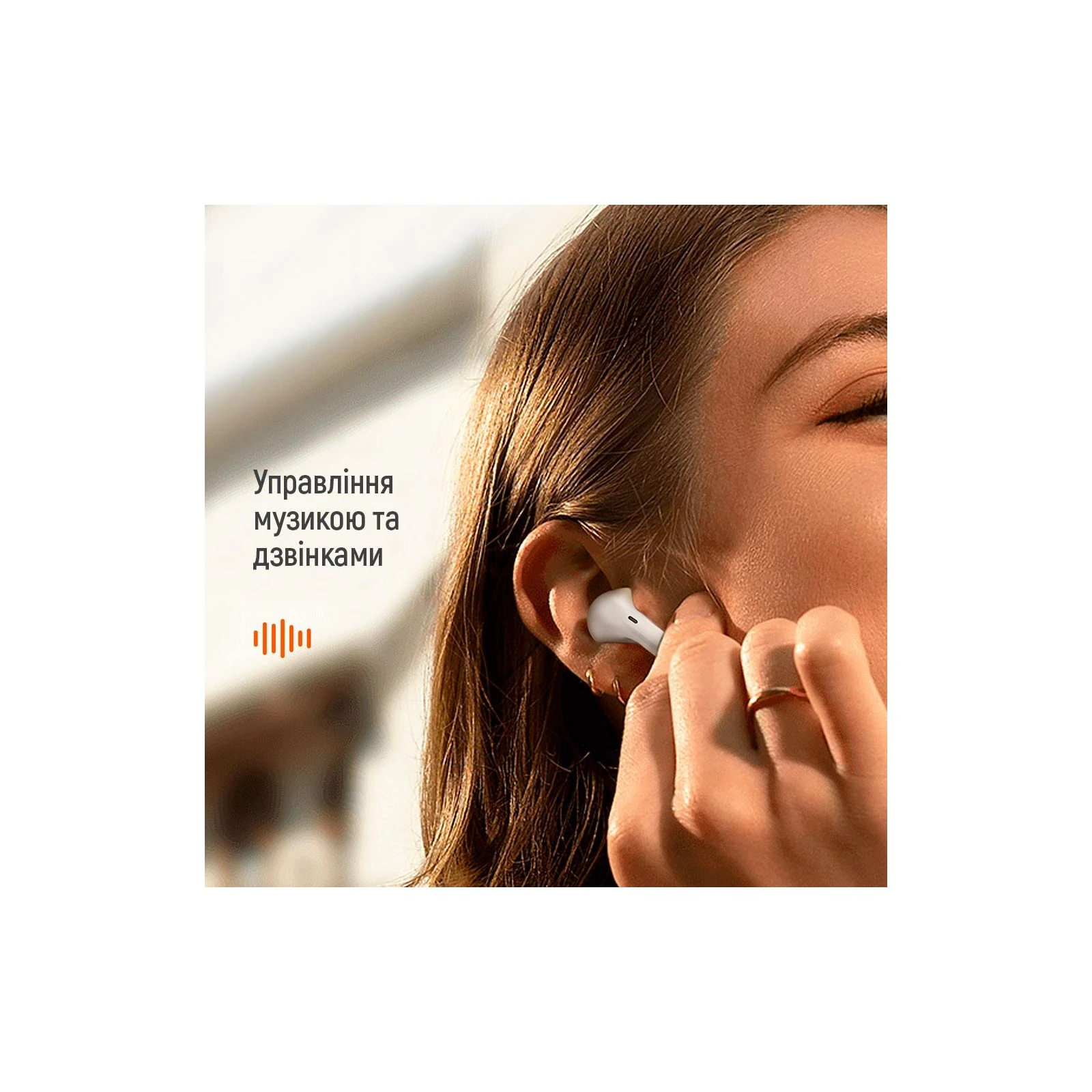 ColorWay Slim TWS-2 Earbuds White (CW-TWS2WT) (UA) Призначення для телефону, для ноутбука
