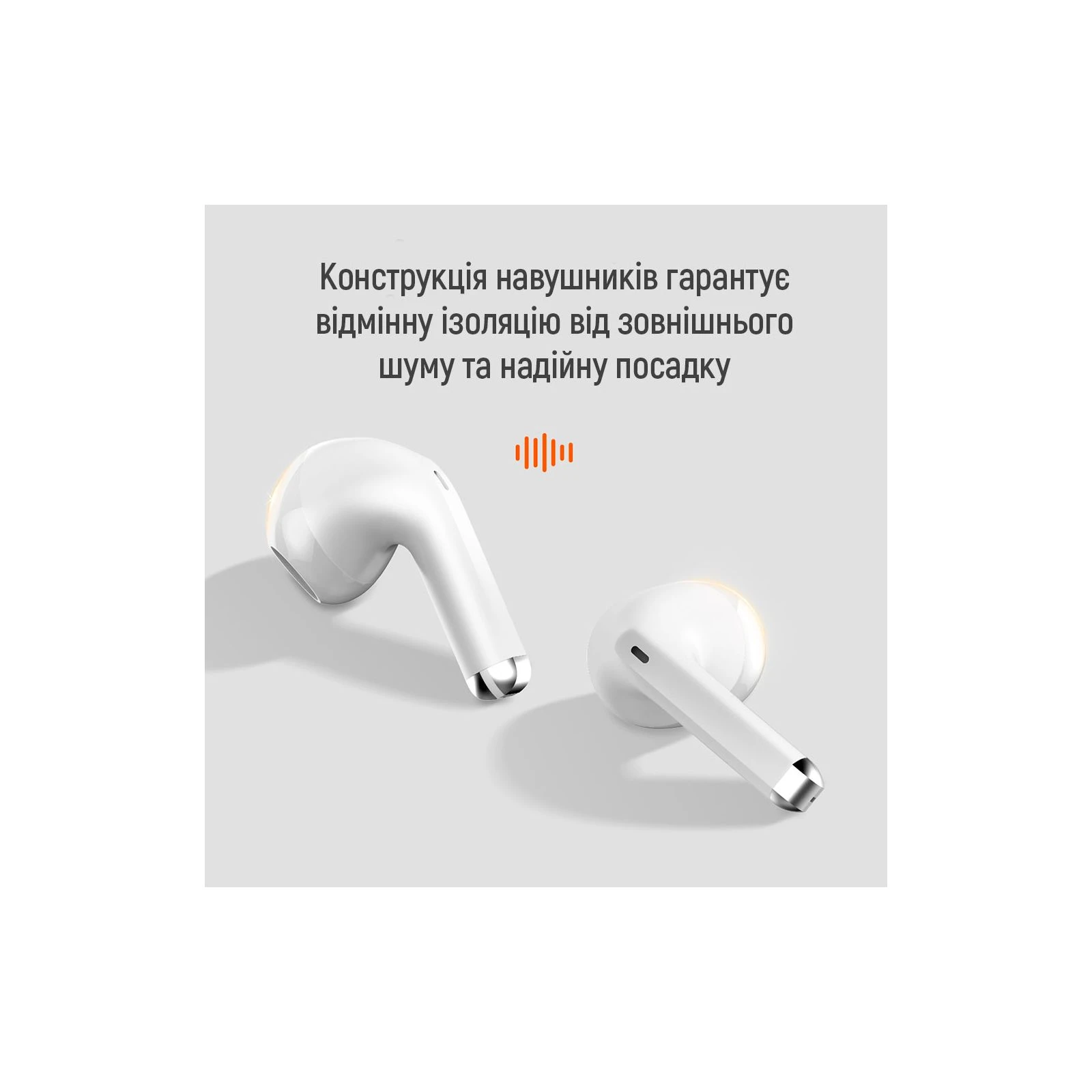 ColorWay Slim TWS-2 Earbuds White (CW-TWS2WT) (UA) Конструкція вакуумні / внутрішньоканальні