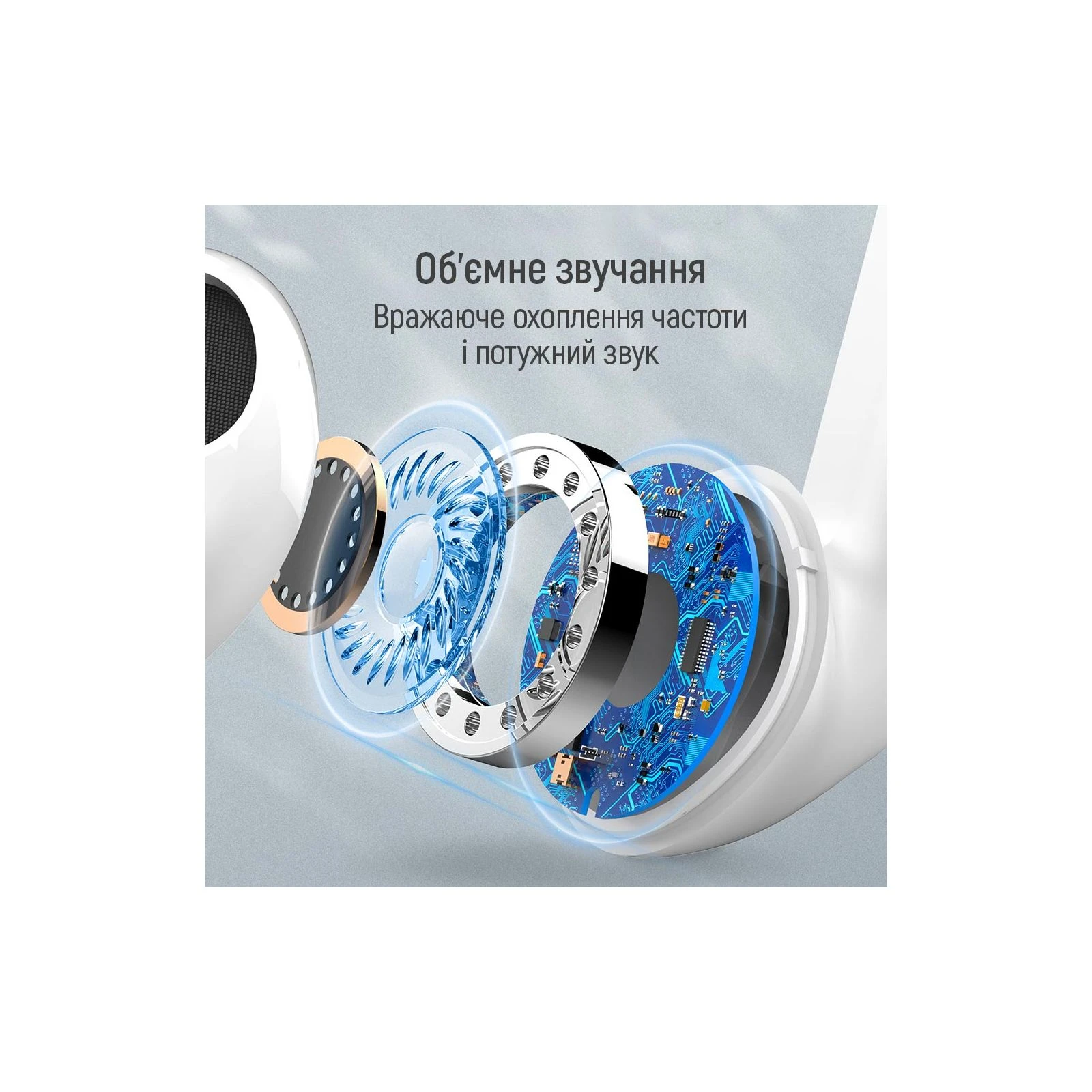 ColorWay Slim TWS-2 Earbuds White (CW-TWS2WT) (UA) Підключення бездротове